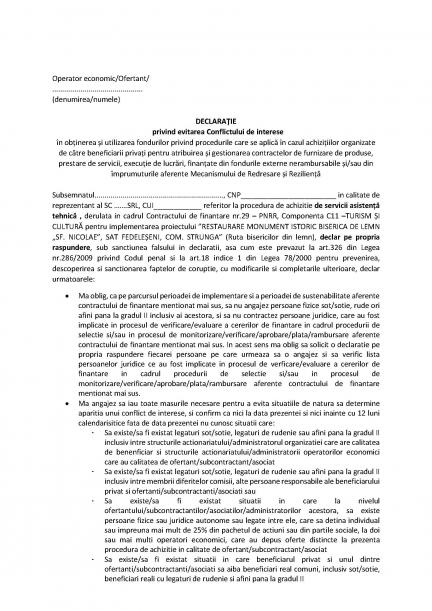 Formular_Declaratie lipsa conflict pagina 1